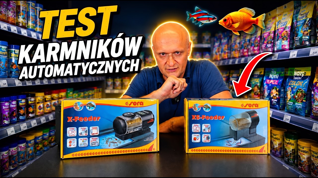 zapraszamy do obejrzenia recenzji karmników automatycznych Sera Polska!