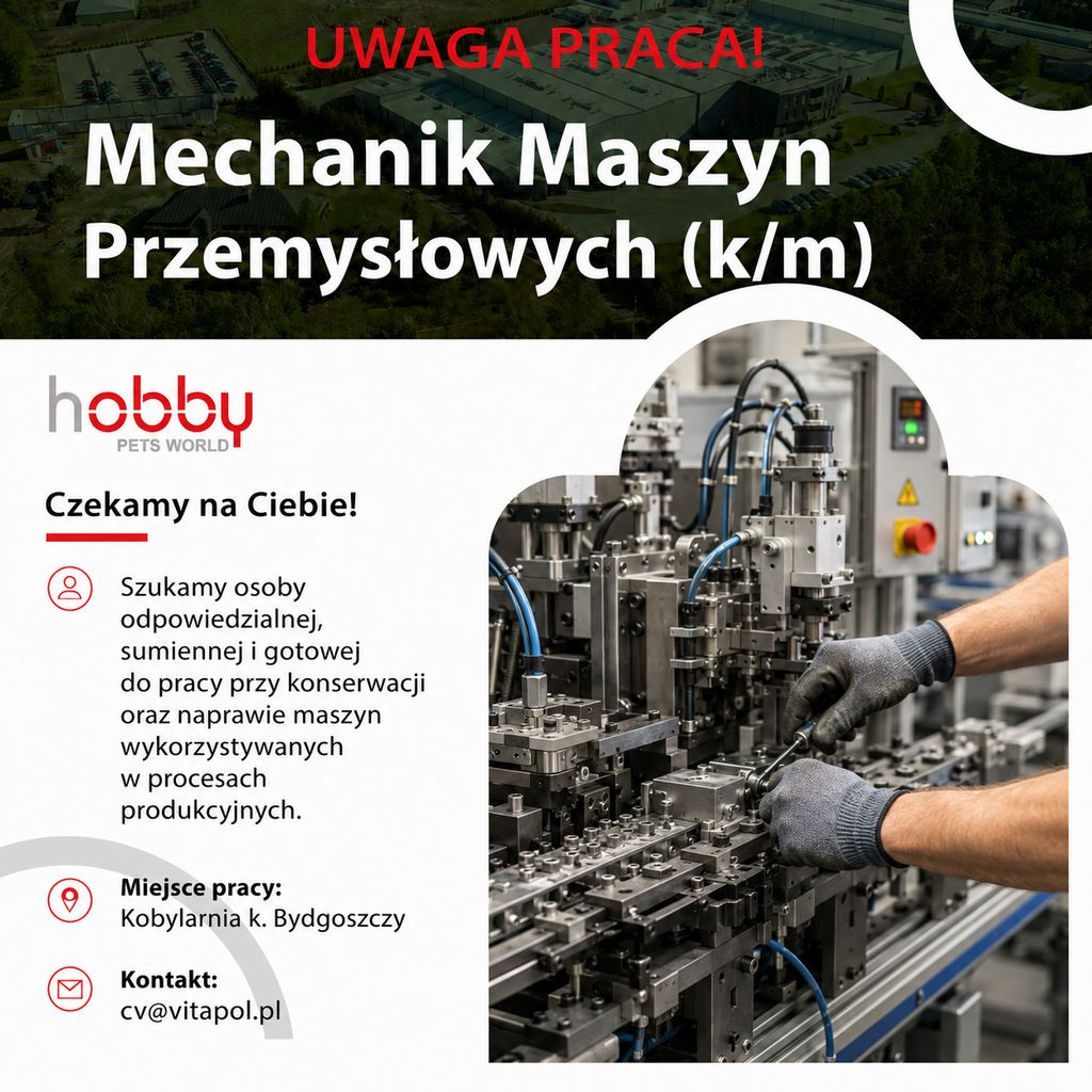 Mechanik Maszyn Przemysłowych ( k/m )