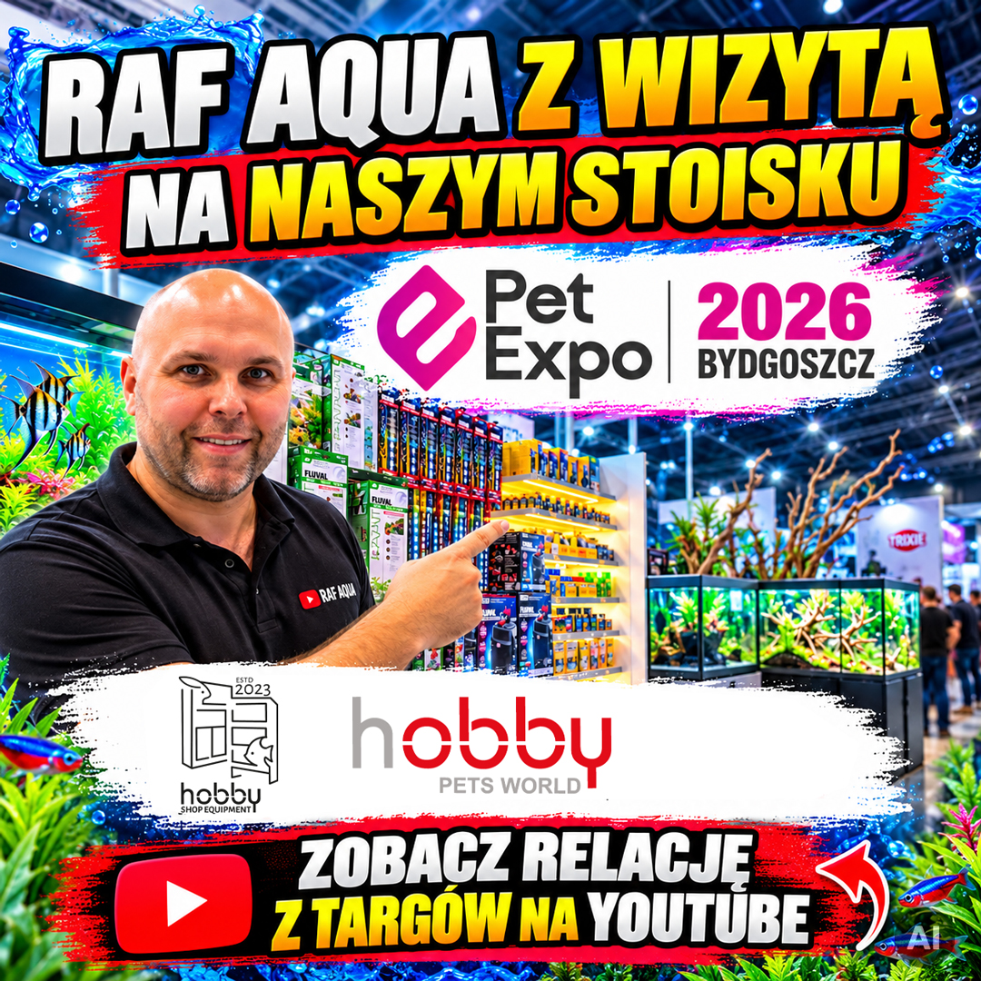 Raf Aqua z wizytą na stoisku P.W. HOBBY i Hobby Shop Equipment!